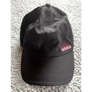 Adidas Classic Black Pink & White Active Hat.
